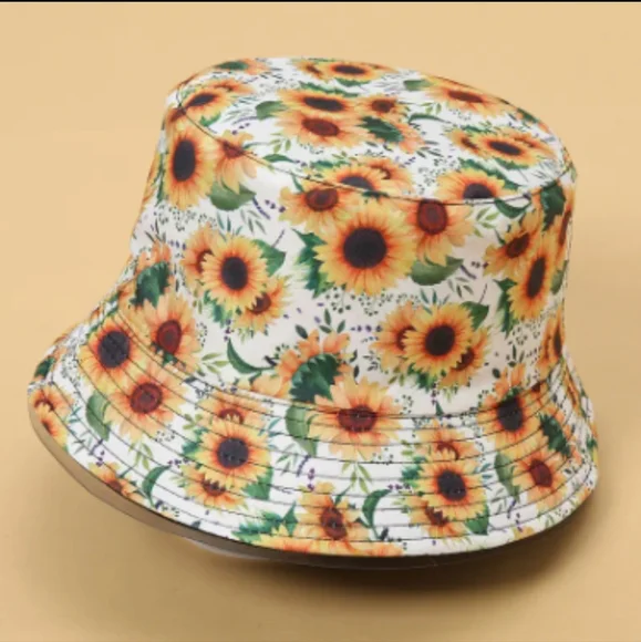 Sunflower π» Bucket Hat NEW - Picture 1 of 6
